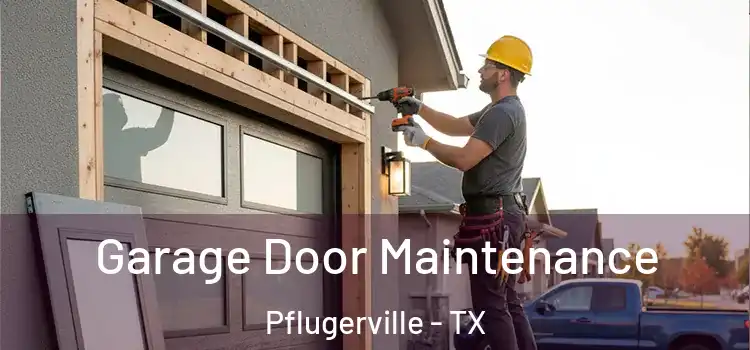 Garage Door Maintenance Pflugerville - TX